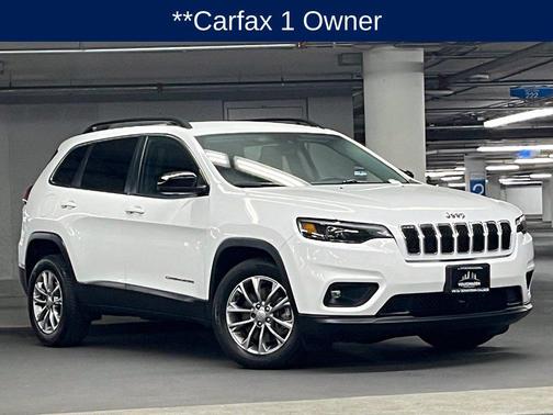 Bright White Clearcoat 2022 Jeep Cherokee Latitude Lux