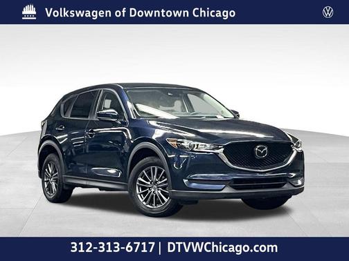 Deep Crystal Blue Mica 2021 Mazda CX-5 Touring
