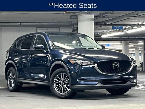 Deep Crystal Blue Mica 2021 Mazda CX-5 Touring
