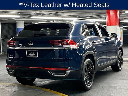 Blue Metallic 2023 Volkswagen Atlas Cross Sport 3.6L V6 SE w/Technology