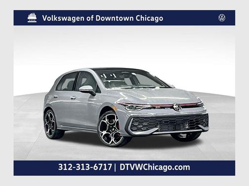 moonstone gray 2026 Volkswagen Golf GTI 2.0T S DSG