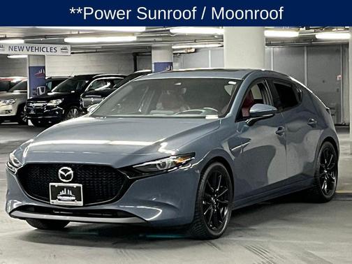 Polymetal Gray Metallic 2021 Mazda Mazda3 FWD w/Premium Package