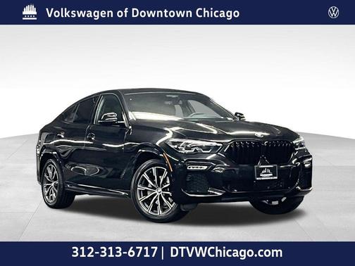 Black Sapphire Metallic 2021 BMW X6 xDrive40i