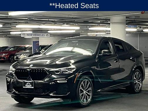 Black Sapphire Metallic 2021 BMW X6 xDrive40i