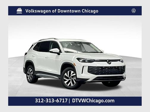 Pure White 2025 Volkswagen Tiguan 2.0T S 4MOTION