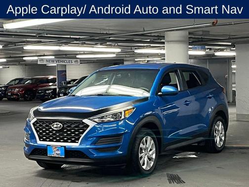 Aqua Blue 2019 Hyundai TUCSON SE
