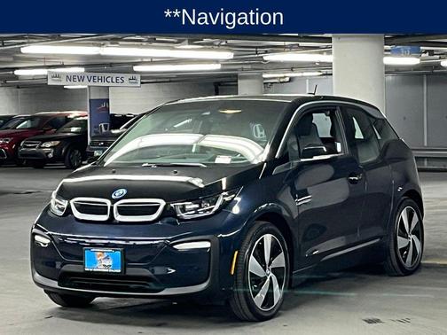 Imperial Blue Metallic w/Frozen Gray Accent 2018 BMW i3 94 Ah