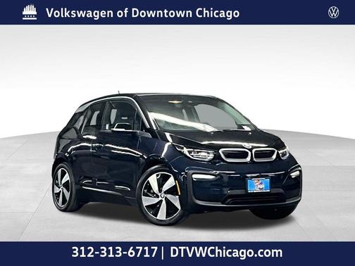 Imperial Blue Metallic w/Frozen Gray Accent 2018 BMW i3 94 Ah
