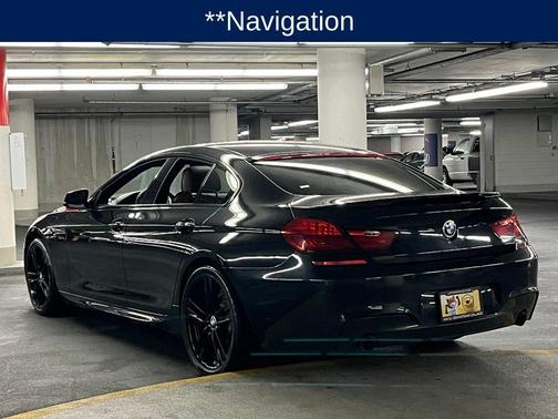 Black Sapphire Metallic 2014 BMW 640 Gran Coupe i