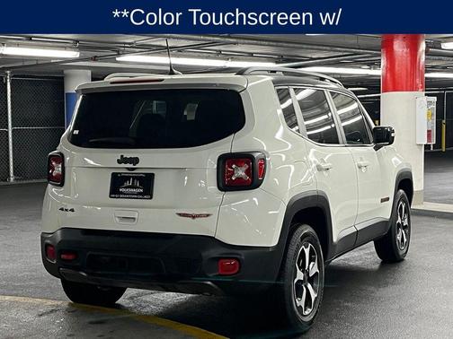 Alpine White Clearcoat 2022 Jeep Renegade Trailhawk