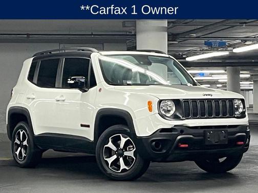 Alpine White Clearcoat 2022 Jeep Renegade Trailhawk