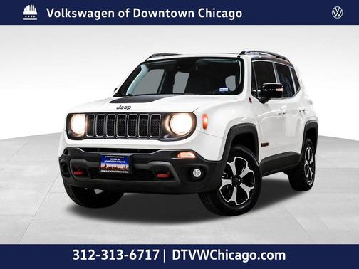 Alpine White Clearcoat 2022 Jeep Renegade Trailhawk