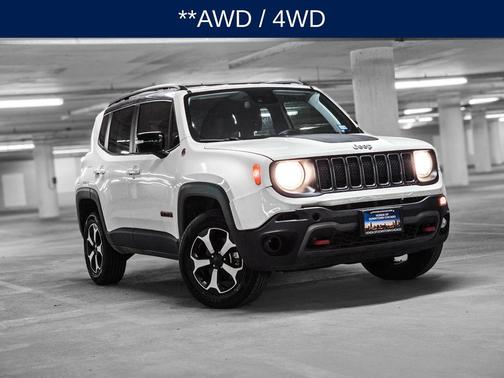 Alpine White Clearcoat 2022 Jeep Renegade Trailhawk