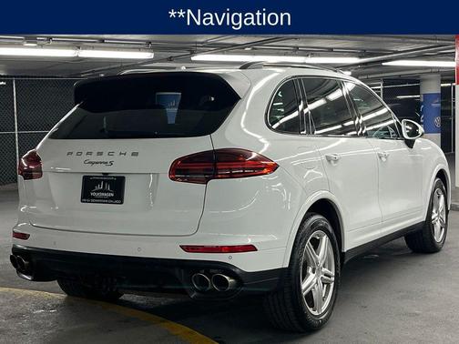 White 2017 Porsche Cayenne S