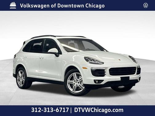 White 2017 Porsche Cayenne S