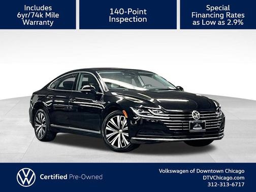 Deep Black 2019 Volkswagen Arteon 2.0T SEL