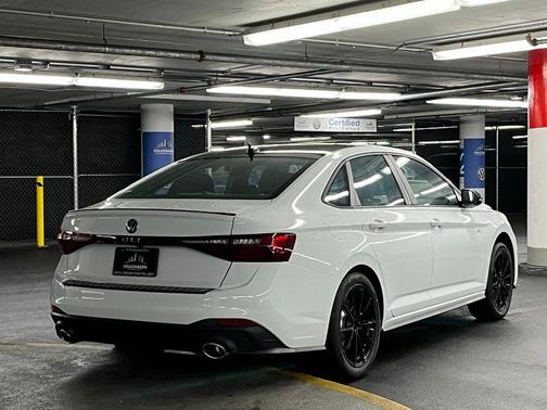 Pure White w/Deep Blk Rf 2026 Volkswagen Jetta GLI 2.0T Autobahn