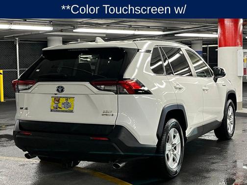 Super White 2020 Toyota RAV4 Hybrid XLE