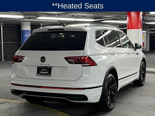 Opal White 2023 Volkswagen Tiguan 2.0T SE R-Line Black