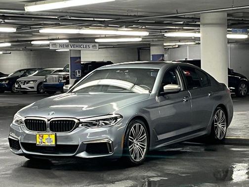 Bluestone Metallic 2019 BMW M550 i Xdrive