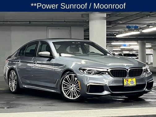 Bluestone Metallic 2019 BMW M550 i Xdrive