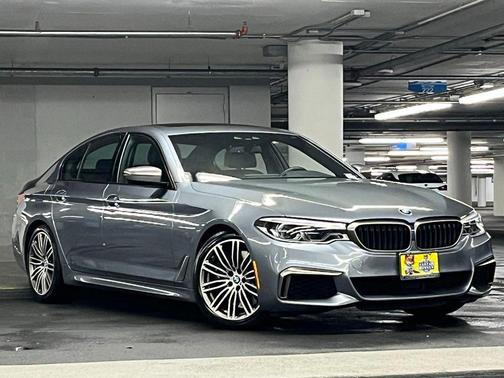Bluestone Metallic 2019 BMW M550 i Xdrive
