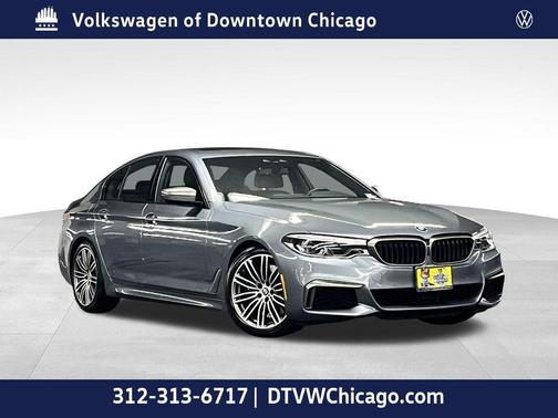Bluestone Metallic 2019 BMW M550 i Xdrive