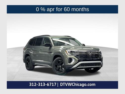 Avocado Green Pearl 2026 Volkswagen Atlas Peak Edition