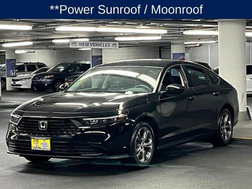 Black 2024 Honda Accord EX
