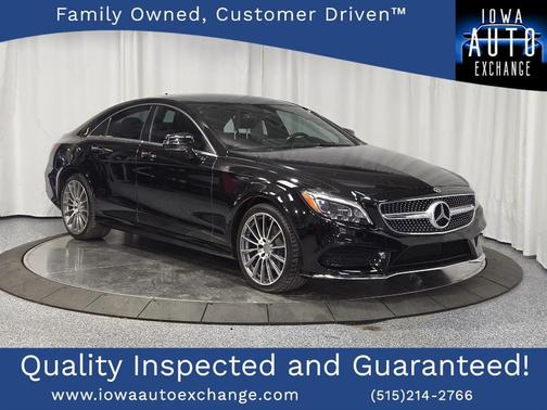 Black 2016 Mercedes-Benz CLS-Class 4MATIC