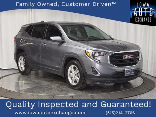 Satin Steel Metallic 2018 GMC Terrain SLE