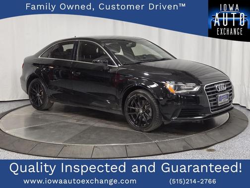 Brilliant Black 2015 Audi A3 1.8T Premium Plus