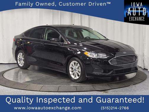 Agate Black Metallic 2020 Ford Fusion SE
