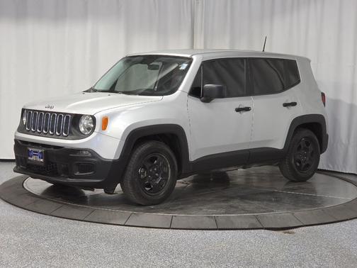 Glacier Metallic 2015 Jeep Renegade Sport