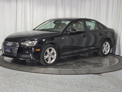 Brilliant Black 2018 Audi A4 2.0T Premium