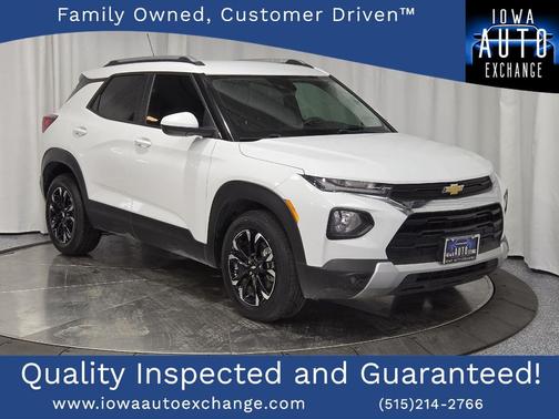 Summit White 2022 Chevrolet Trailblazer LT