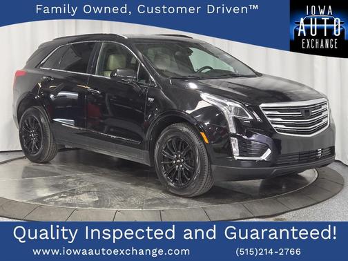 Stellar Black Metallic 2017 Cadillac XT5 Base