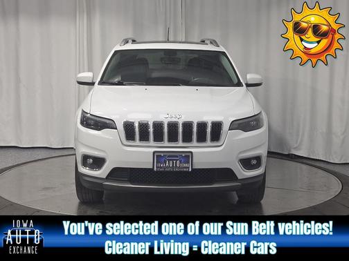 Bright White Clearcoat 2019 Jeep Cherokee Limited