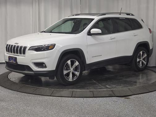 Bright White Clearcoat 2019 Jeep Cherokee Limited