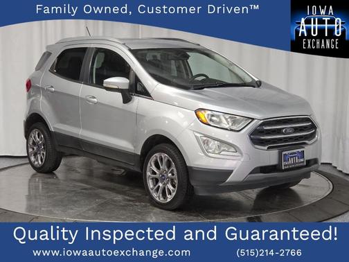 Moondust Silver Metallic 2019 Ford EcoSport Titanium