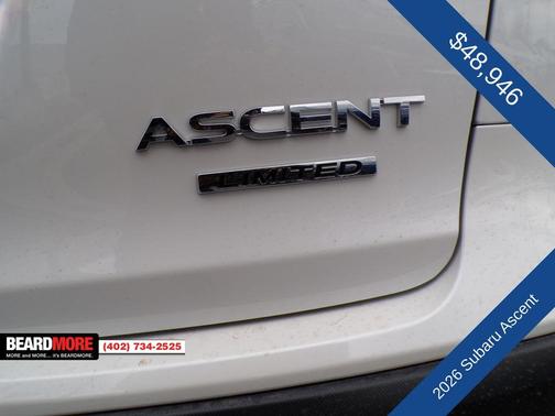 2026 Subaru Ascent Limited