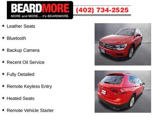 2019 Volkswagen Tiguan 2.0T SE