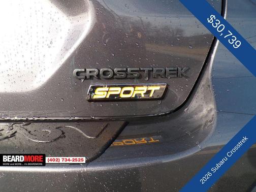 2026 Subaru Crosstrek Sport