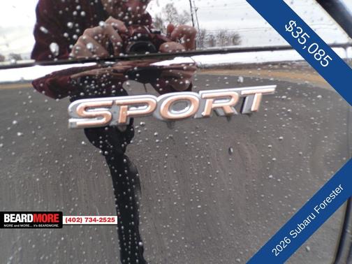 2026 Subaru Forester Sport
