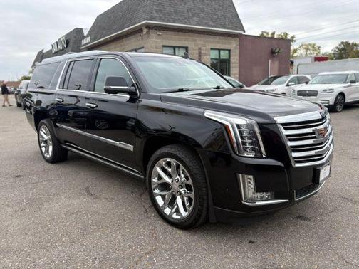 Black 2017 Cadillac Escalade ESV Platinum
