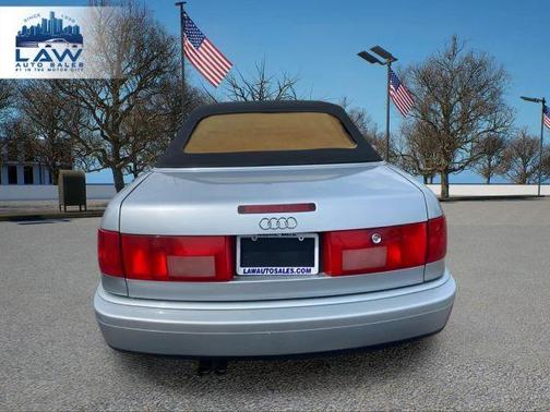 Silver 1997 Audi Cabriolet