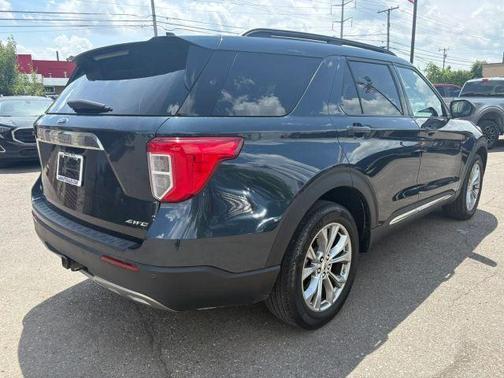 Blue 2023 Ford Explorer XLT