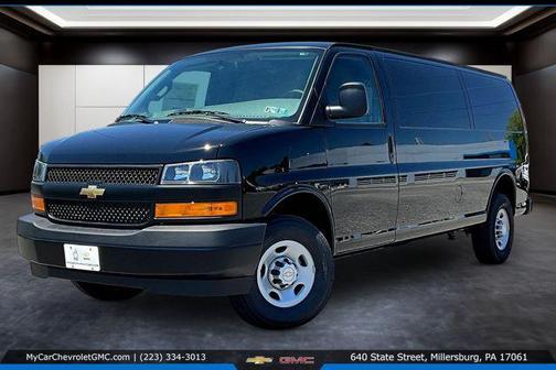 Black 2026 Chevrolet Express 2500 Work Van