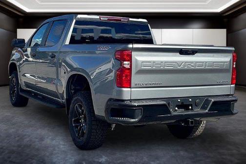 Sterling Gray Metallic 2026 Chevrolet Silverado 1500 Custom Trail Boss