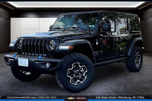 Black Clearcoat 2023 Jeep Wrangler 4xe Rubicon